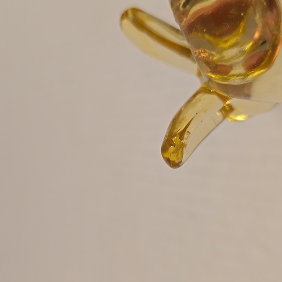 Yellow Glass Rabbit Candle Holder - Picture 14 of 16